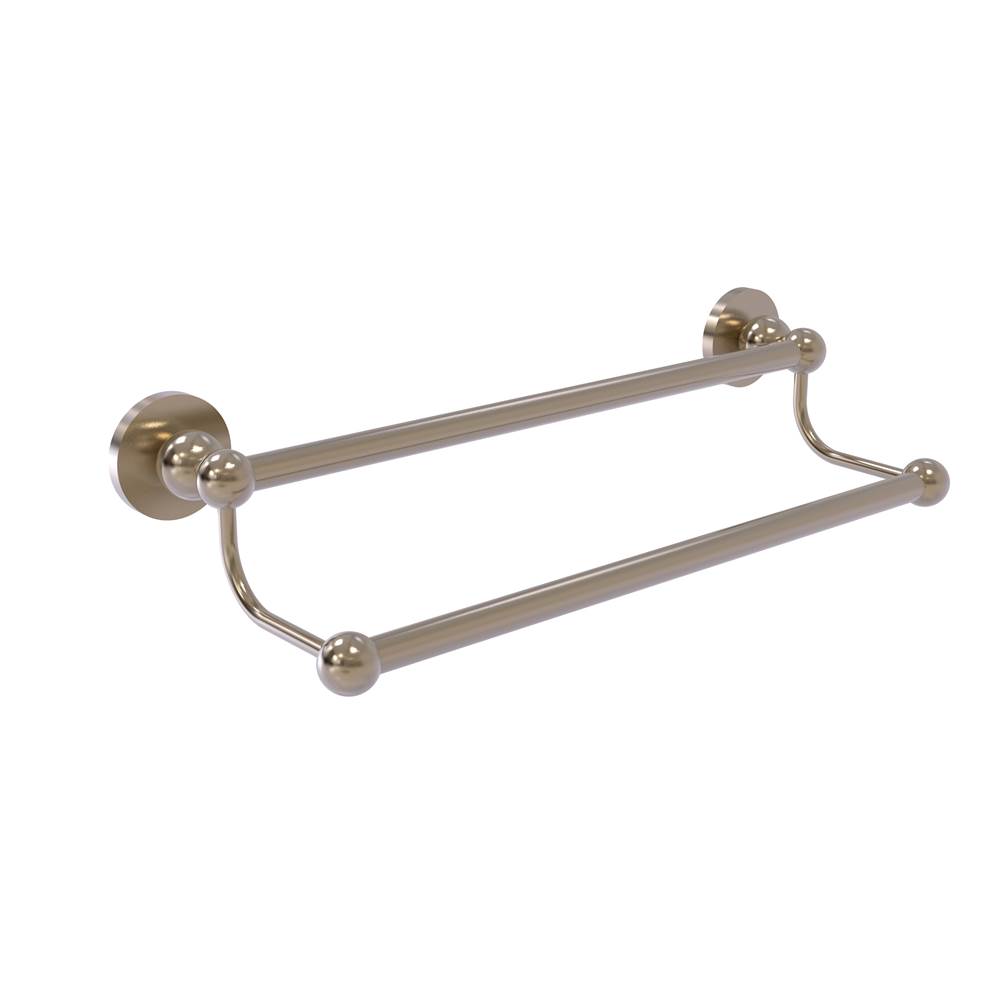 Polished Chrome Allied Brass BL-52-PC Vanity Top 2 Arm Guest Towel Holder 