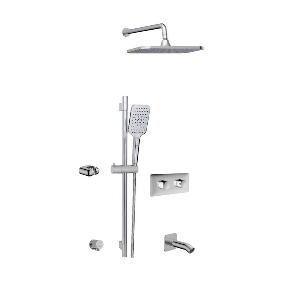 Aquabrass Inabox 2 Shower Faucet - 2 Way Non Shared - T12123 Valve Required
