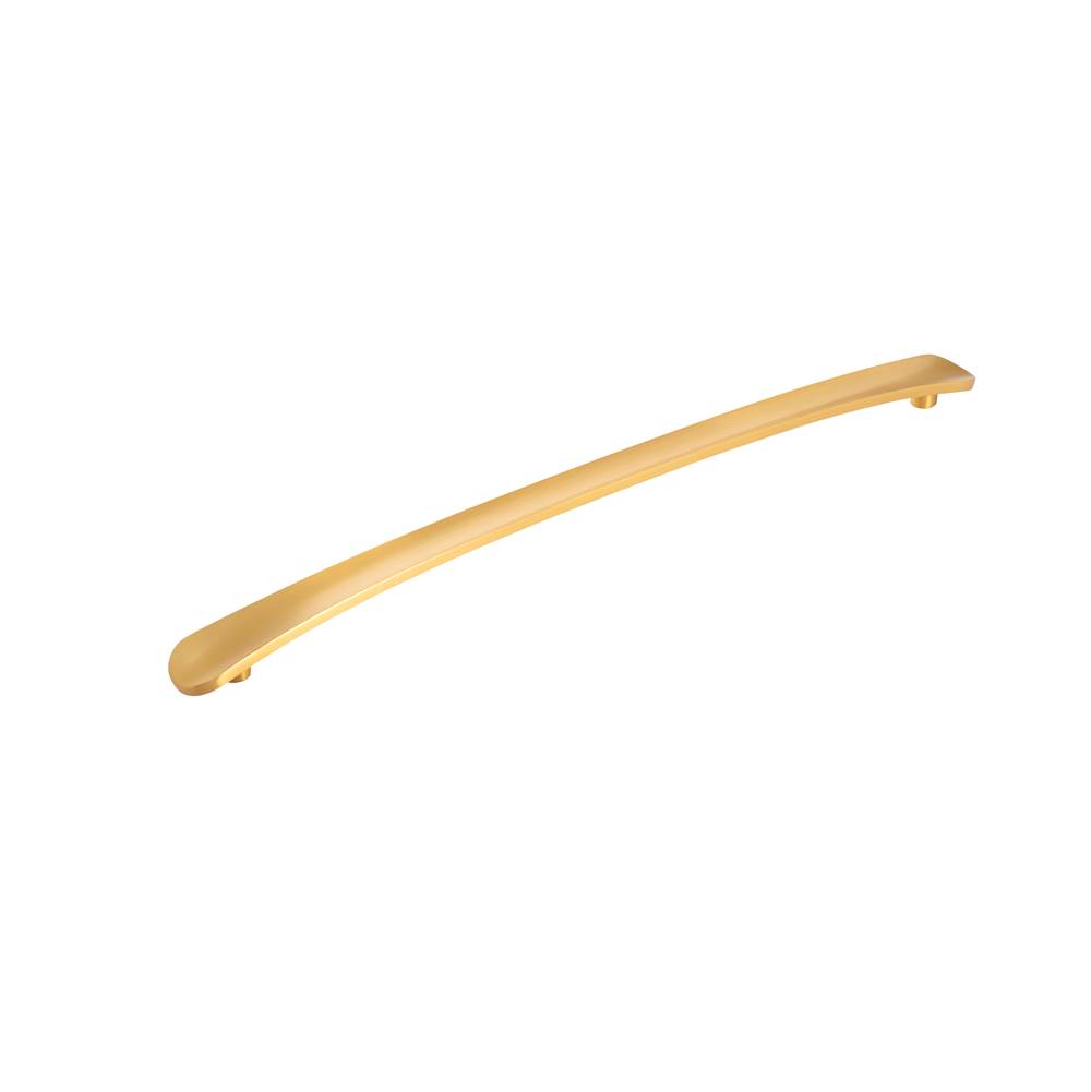 Belwith Keeler Vale Collection Appliance Pull 18 Inch Center to Center Brushed Golden Brass Finish
