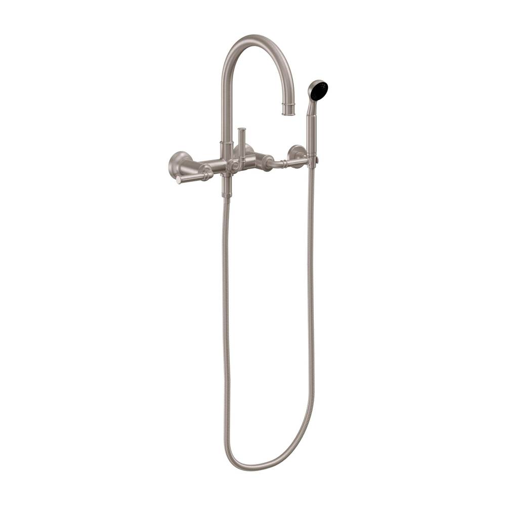 California Faucets Wall Mount Tub Filler with Handshower