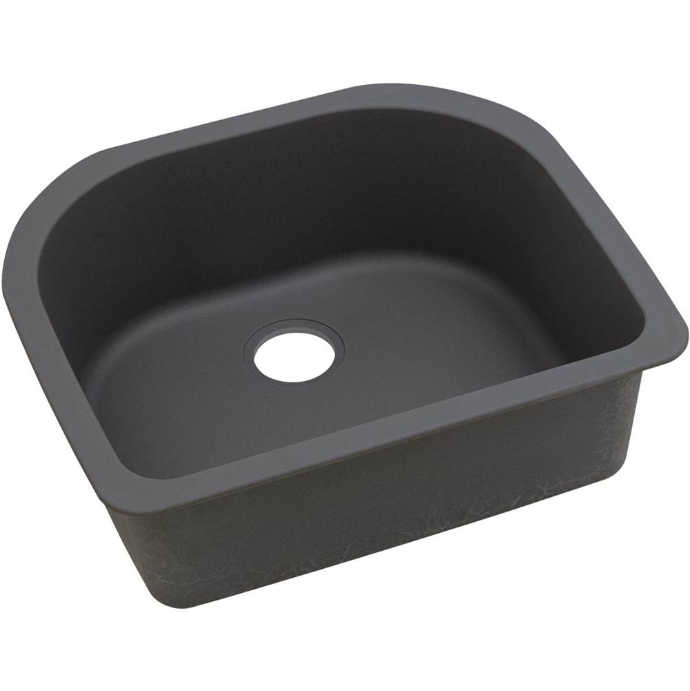 Elkay Reserve Selection Elkay Quartz Luxe 25'' x 22'' x 8-1/2'', Single Bowl Undermount Sink, Charcoal