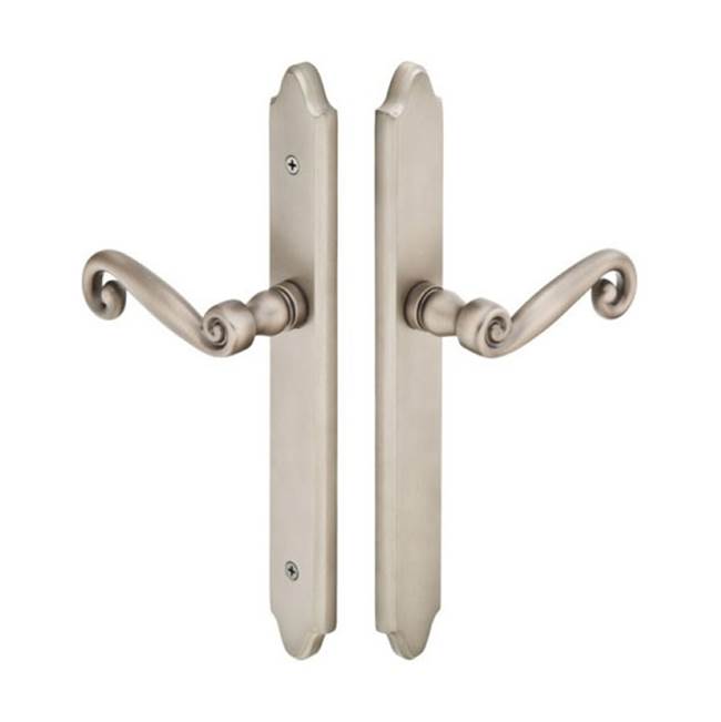 Emtek Multi Point C6, Dummy Pair, Concord Style, 1-1/2'' x 11'', Ribbon and Reed Lever, RH, US3NL
