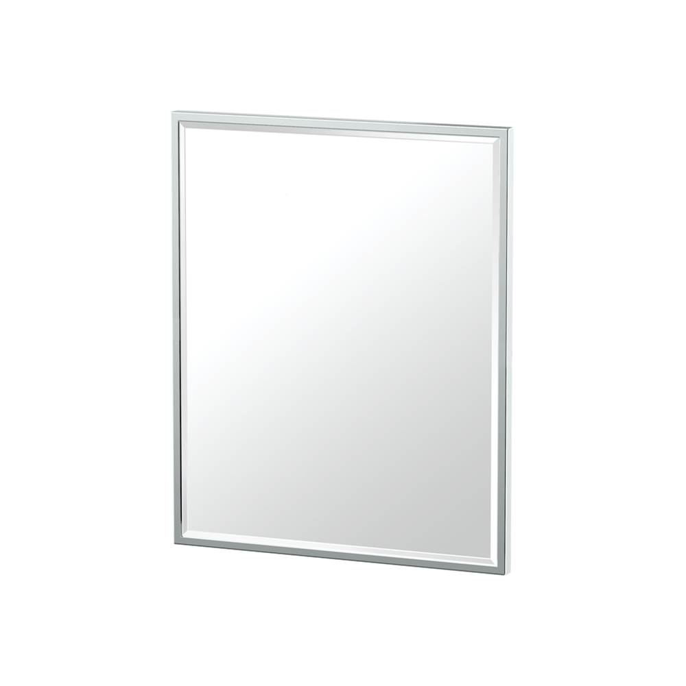 Gatco Flush Mount 25''H Rectangle Mirror Chrome