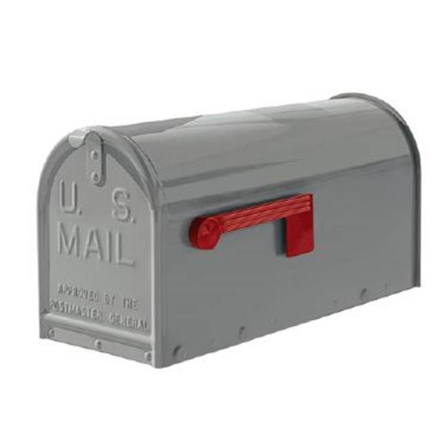 Gaines Manufacturing Janzer Gloss Grey Mailbox