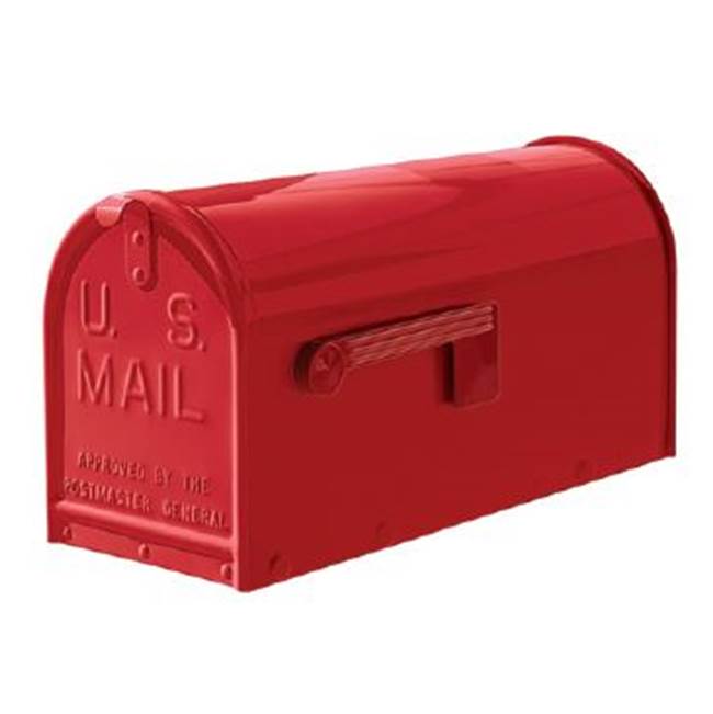 Gaines Manufacturing Janzer Gloss Red Mailbox
