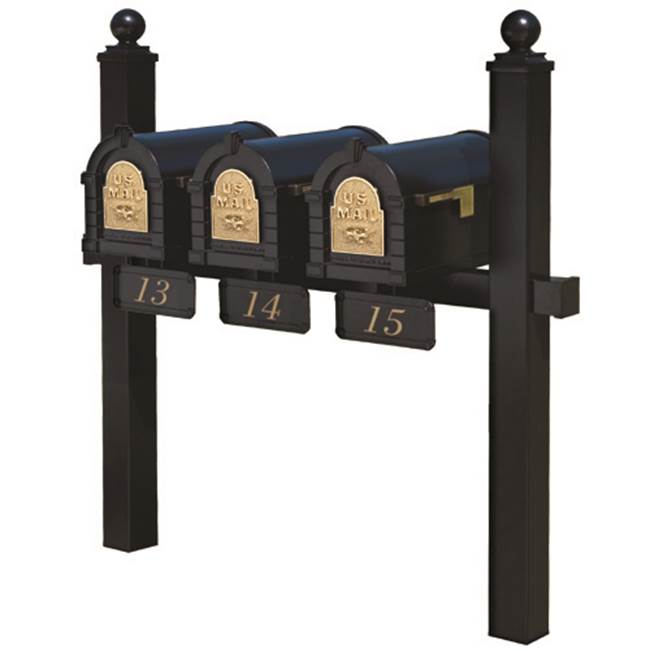 Gaines Manufacturing Keystone Series® Multi-Mount Post Set Triple Mount KD3
