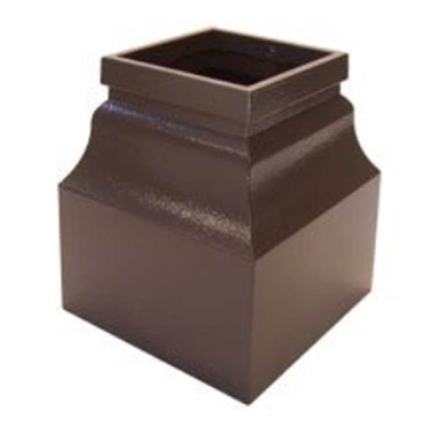 Gaines Manufacturing Keystone Series® Decorative Post Cuff Bronze