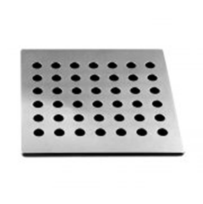 Health at Home Round'' Design Shower Strainer Brushed Stainless Finsh