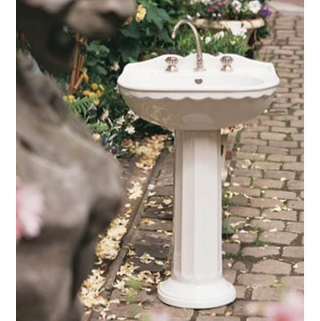 Herbeau ''Charles'' Washbasin Only in Vieux Rouen, 3 Hole