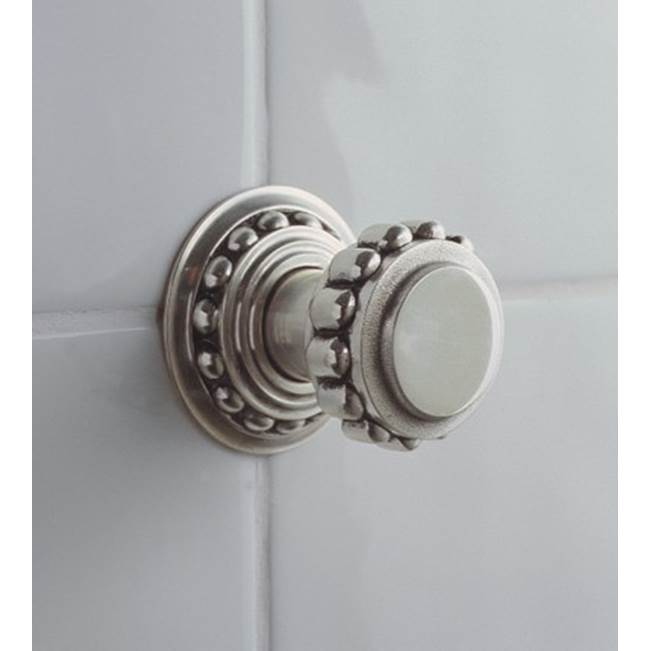 Herbeau ''Pompadour'' 3/4 Wall Valve - Trim Only in Satin Nickel, -Trim Only
