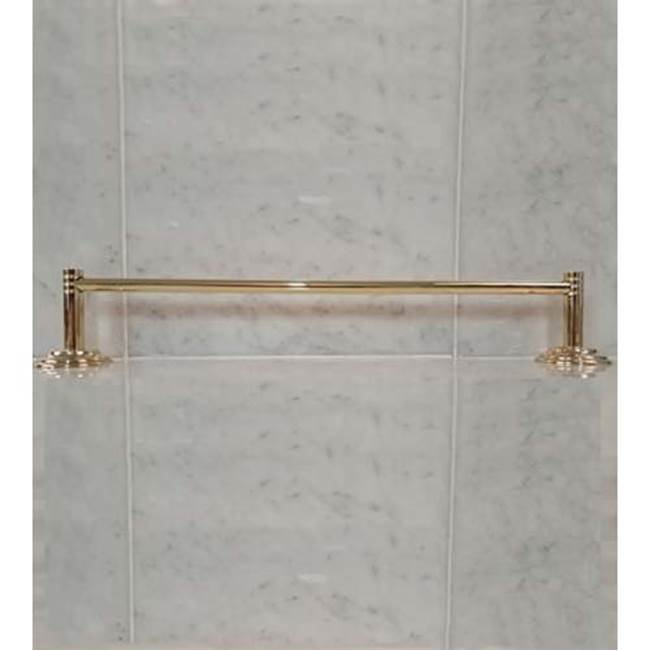 Herbeau ''Lille'' 18-inch Towel Bar in Antique Lacquered Copper