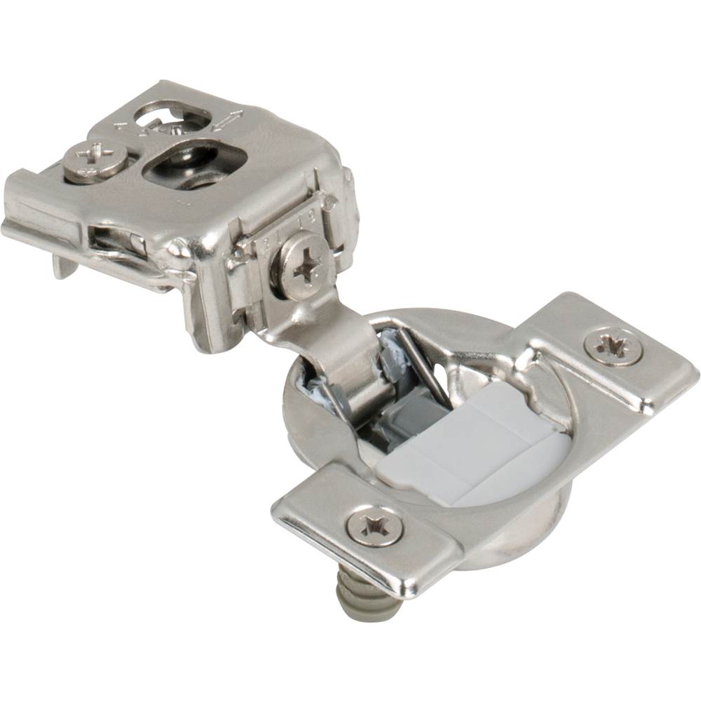 Hardware Resources 105degree 1'' Overlay Heavy Duty DURA-CLOSE Soft-close Compact Hinge with Press-in 8 mm Dowels