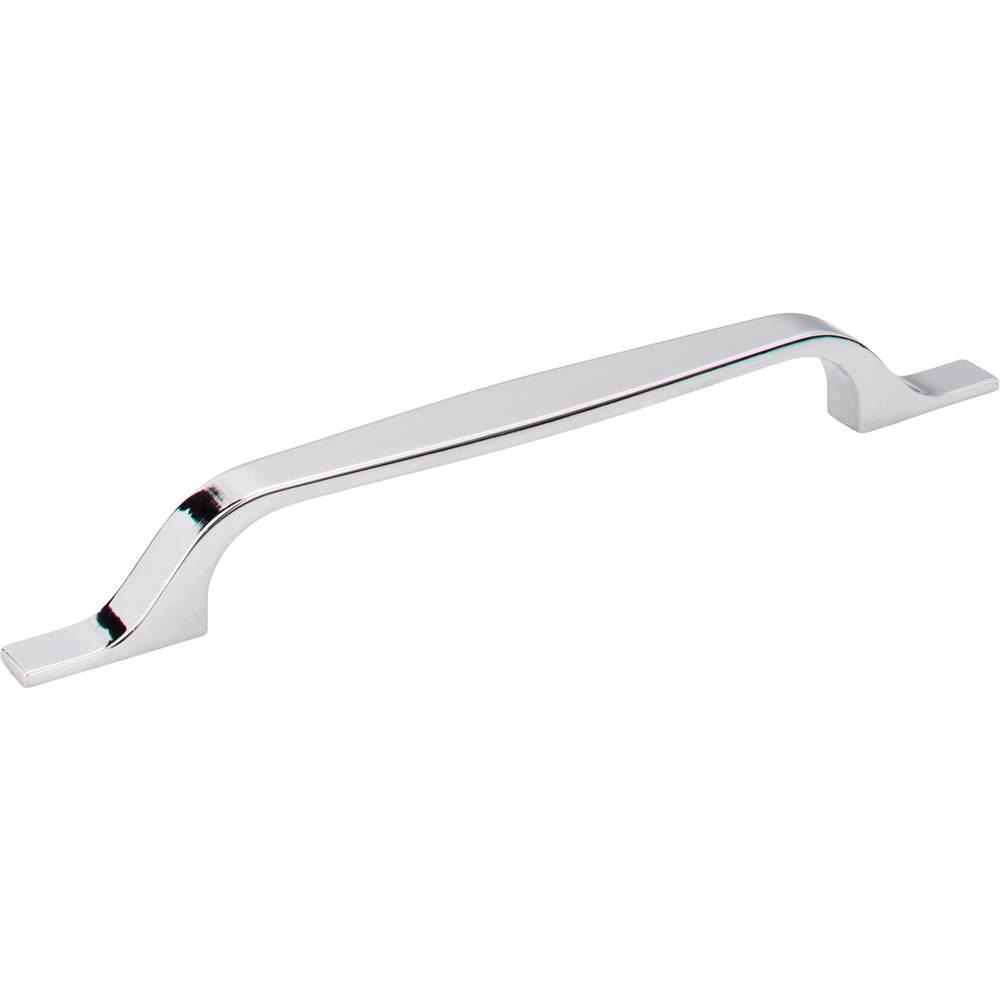 Hardware Resources 160 mm Center-to-Center Polished Chrome Square Cosgrove Cabinet Pull