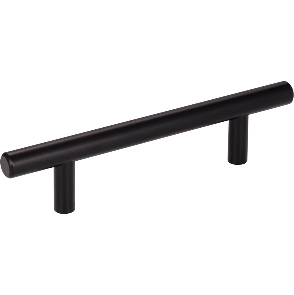 Hardware Resources 96 mm Center-to-Center Matte Black Naples Cabinet Bar Pull