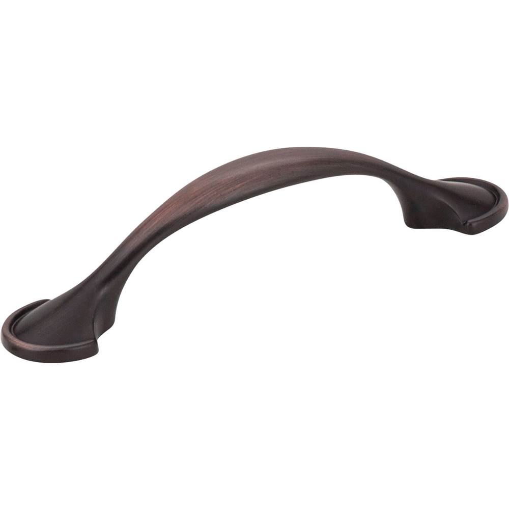 Hardware Resources 3'' Center-to-Center Brushed Oil Rubbed Bronze Watervale Cabinet Pull