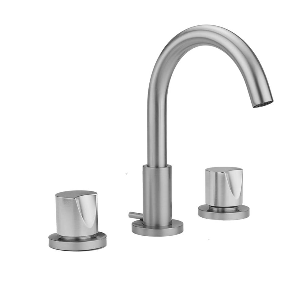 Jaclo Uptown Contempo Faucet with Round Escutcheons & Thumb Handles -1.2 GPM