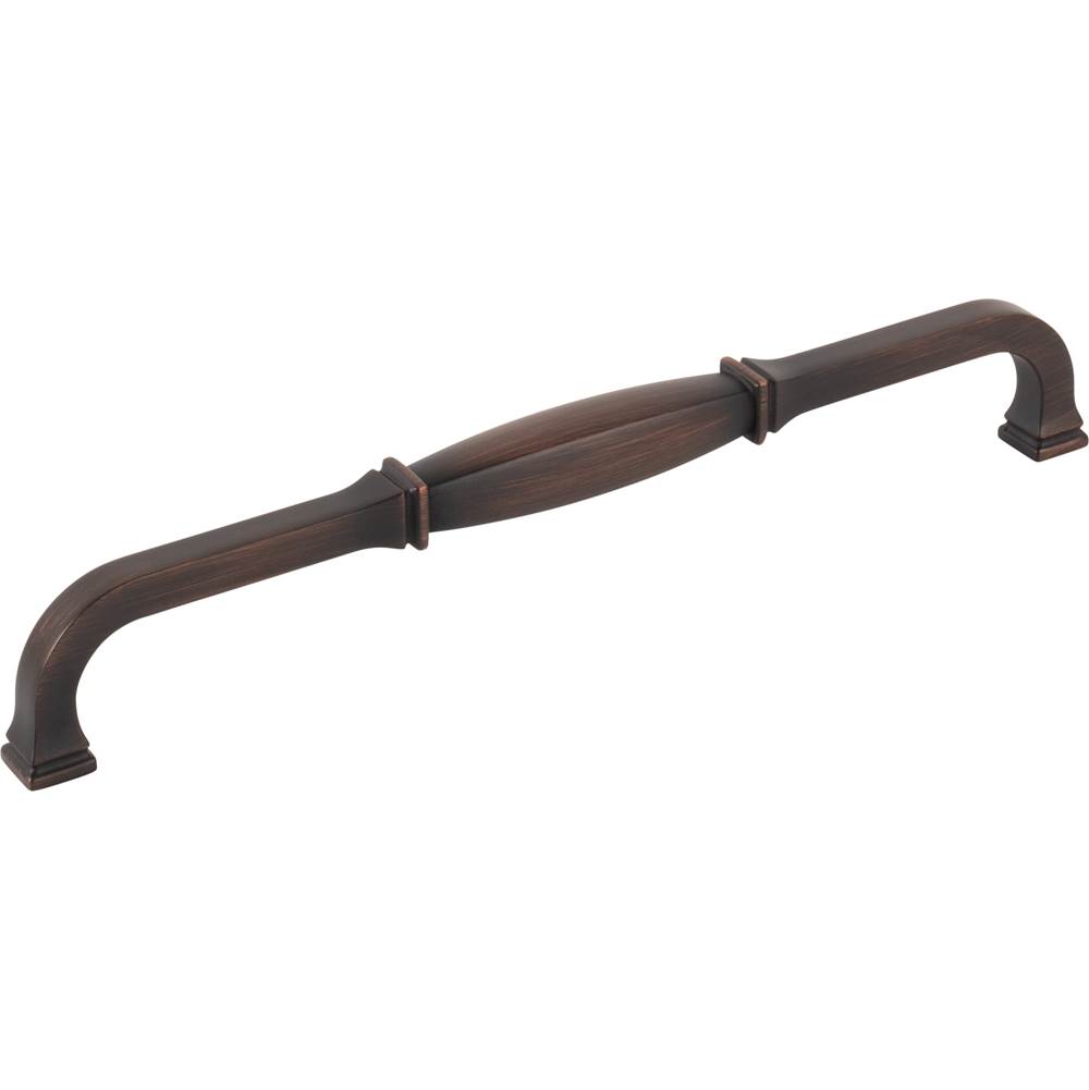 Jeffrey Alexander 224 mm Center-to-Center Brushed Oil Rubbed Bronze Audrey Cabinet Pull