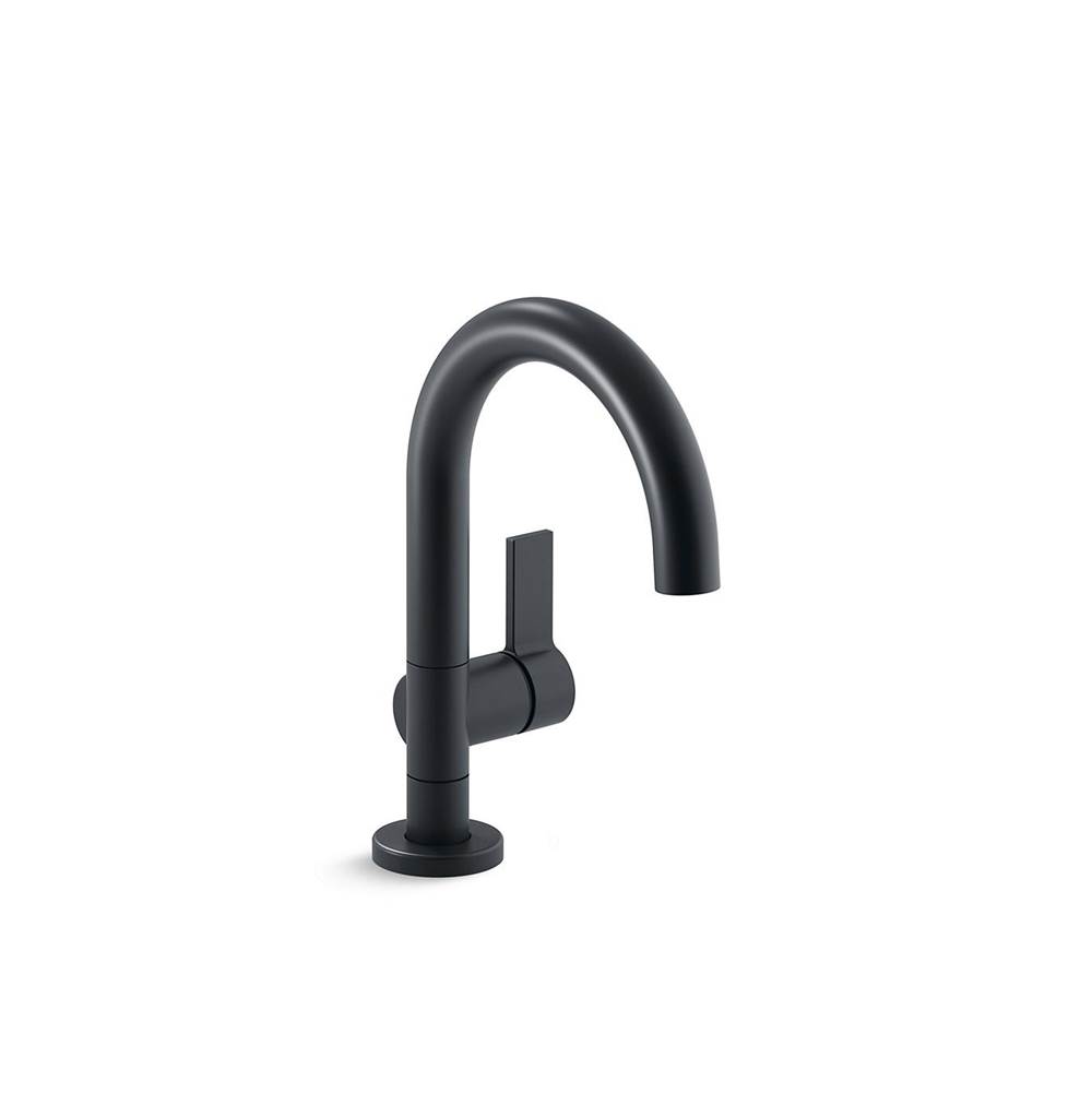 Kallista One™ Single Control Sink Faucet, Gooseneck Spout