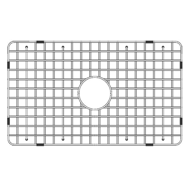 Latoscana Stainless Steel Grid For Large Side Of Sink Ldl3619W