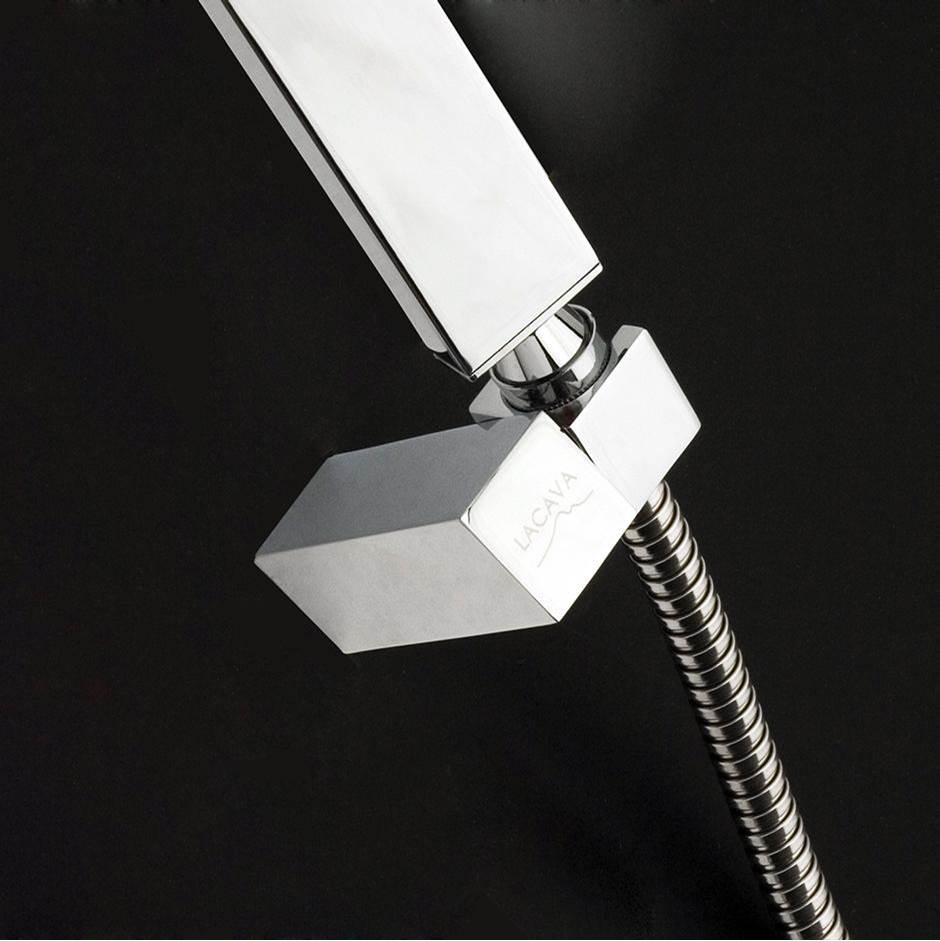 Lacava Hook for hand-held shower head.