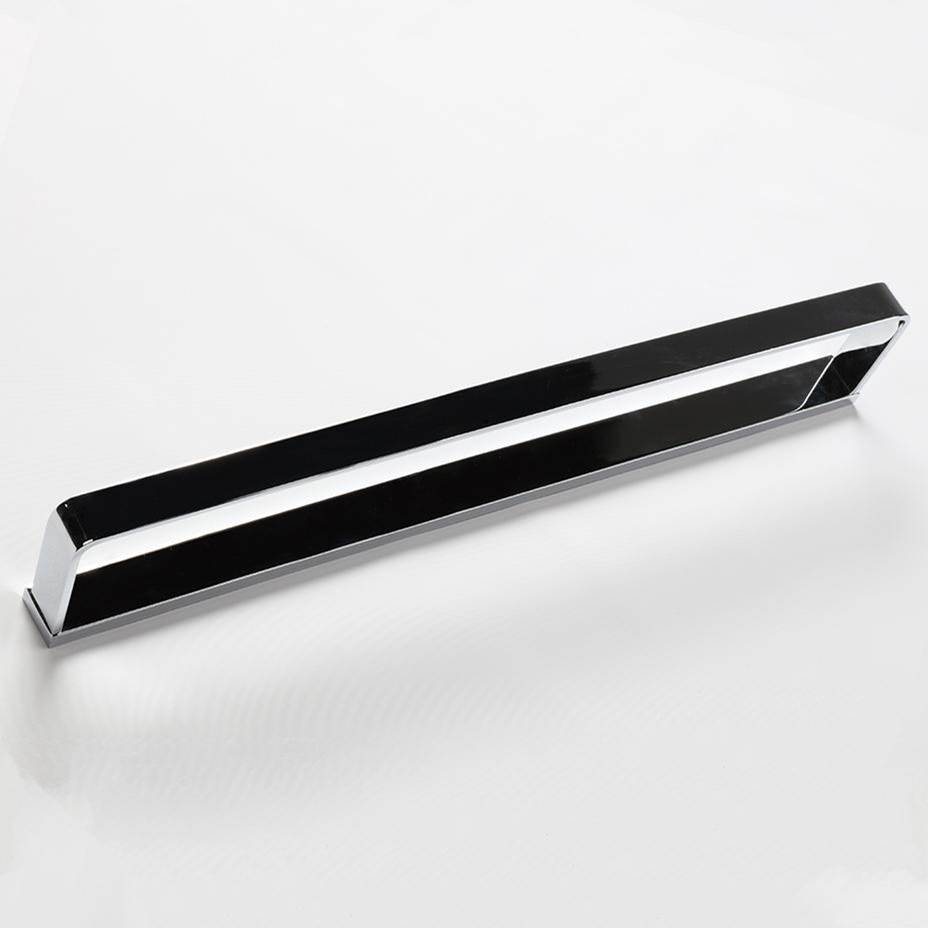 Lacava Wall-mount towel bar made of chrome plated brass. W: 20'', D: 3 3/8'', H: 1 /4''.