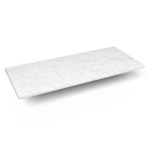 Robern Engineered Stone Vanity Top, 43'' x 19'' x 3/4'', Dry Top, Lyra