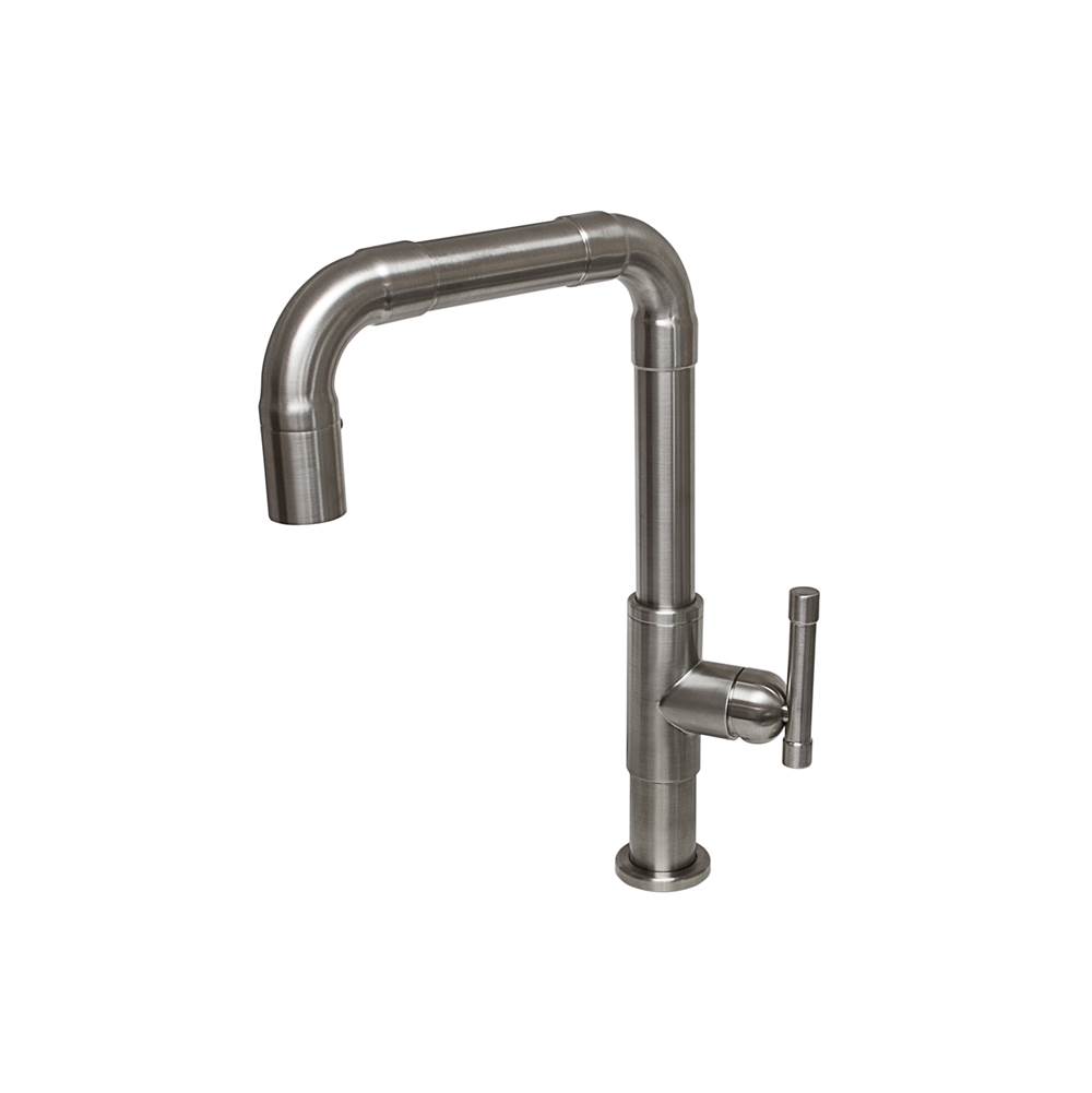 Sonoma Forge Brut Faucet  With Swivel Spout & Pullout Spray 9-3/4'' Center To Aerator 11-1/2'' Spout Height