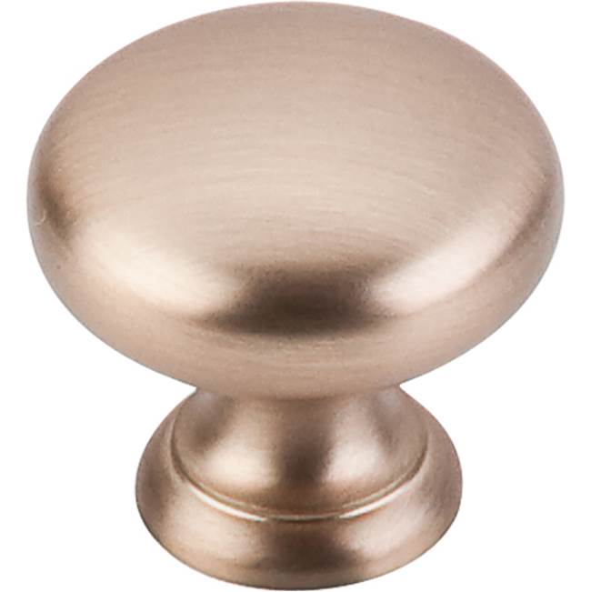 Top Knobs Mushroom Knob 1 1/4 Inch Brushed Bronze
