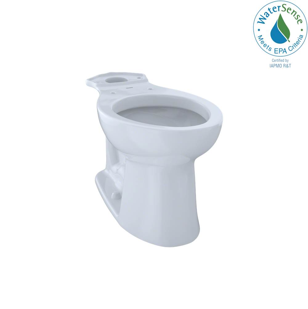 TOTO Toto® Entrada™ Universal Height Elongated Toilet Bowl, Cotton White