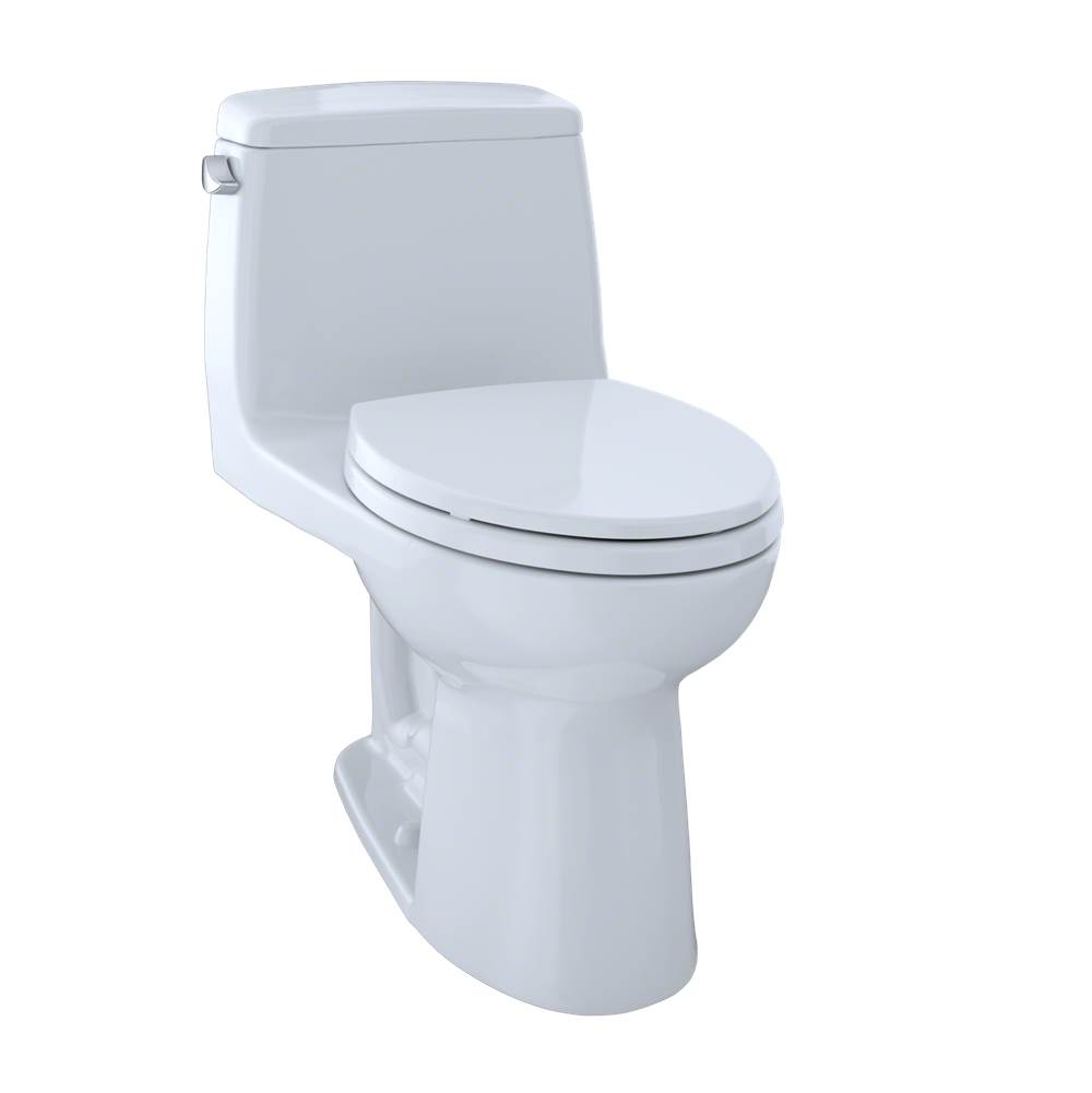 TOTO Toto® Ultramax® One-Piece Elongated 1.6 Gpf Toilet With Cefiontect, Cotton White