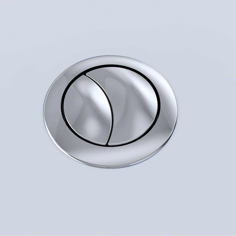 TOTO Push Button Spare Part (Dual Flush Thu337#Cp + 9Au278) - Polished Chrome For Ms654