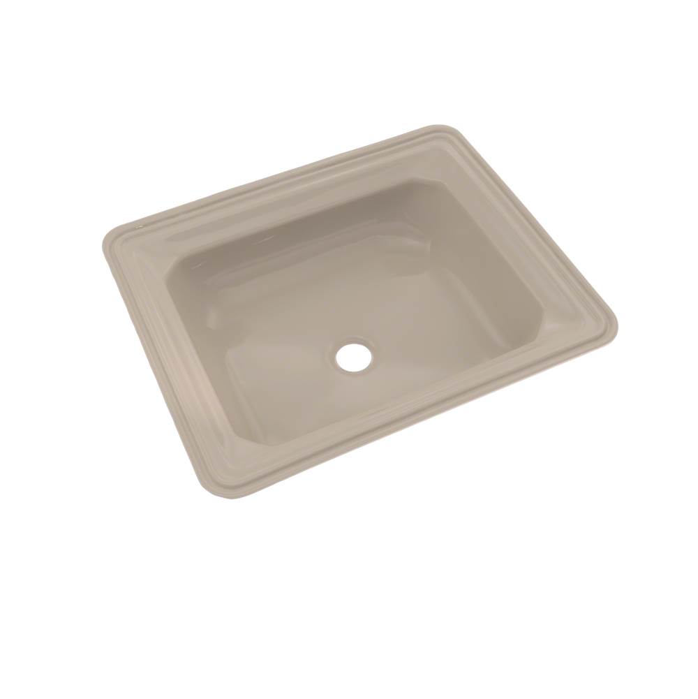 TOTO Toto® Guinevere® Rectangular Undermount Bathroom Sink With Cefiontect, Bone