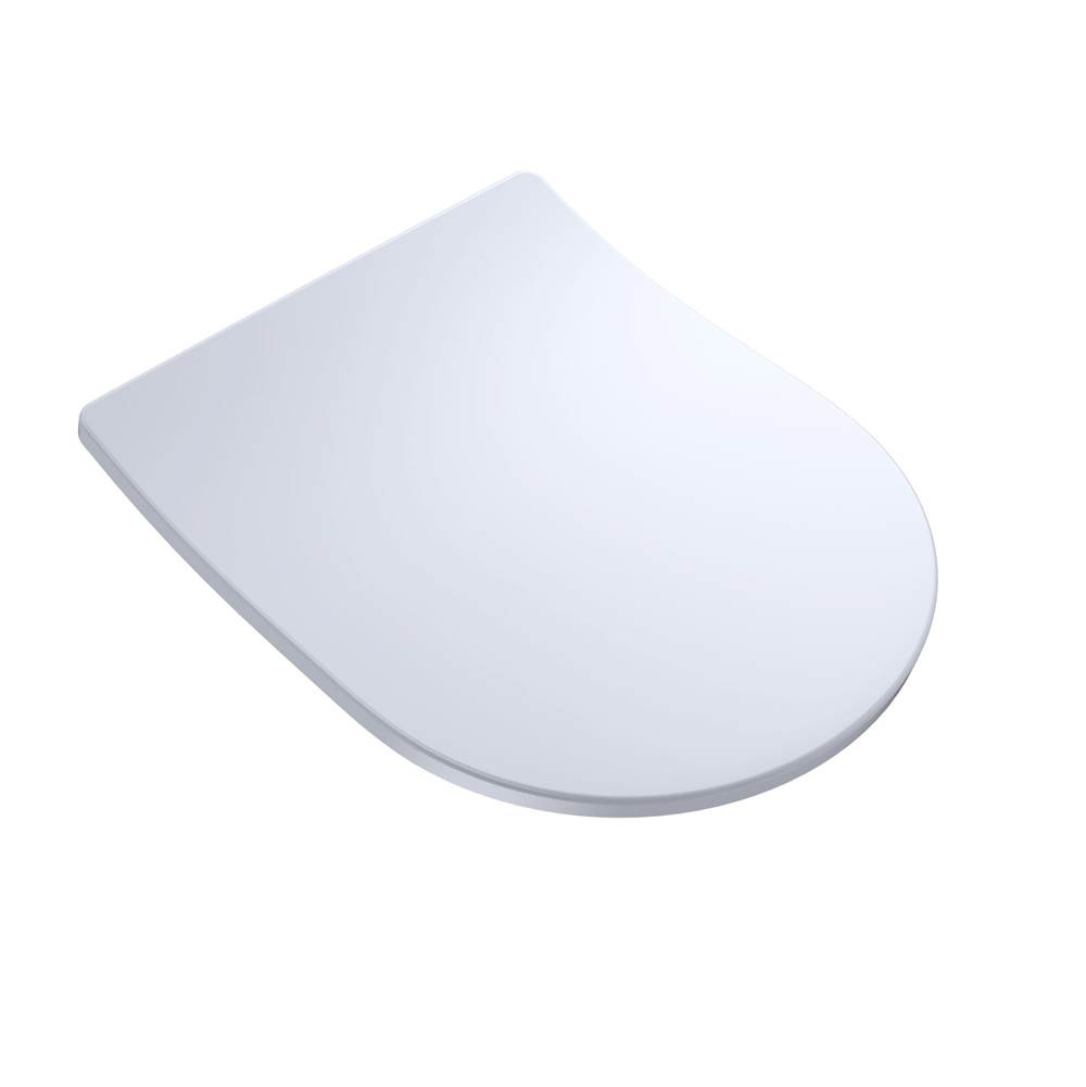 TOTO Toto® Rp® Compact Softclose® Non Slamming, Slow Close Elongated Toilet Seat And Lid, Cotton White