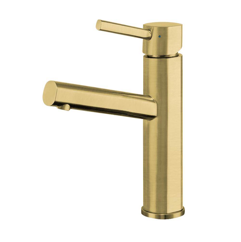 Whitehaus Collection Waterhaus Lead-Free,  Solid Stainless Steel Single lever Elevated Lavatory Faucet