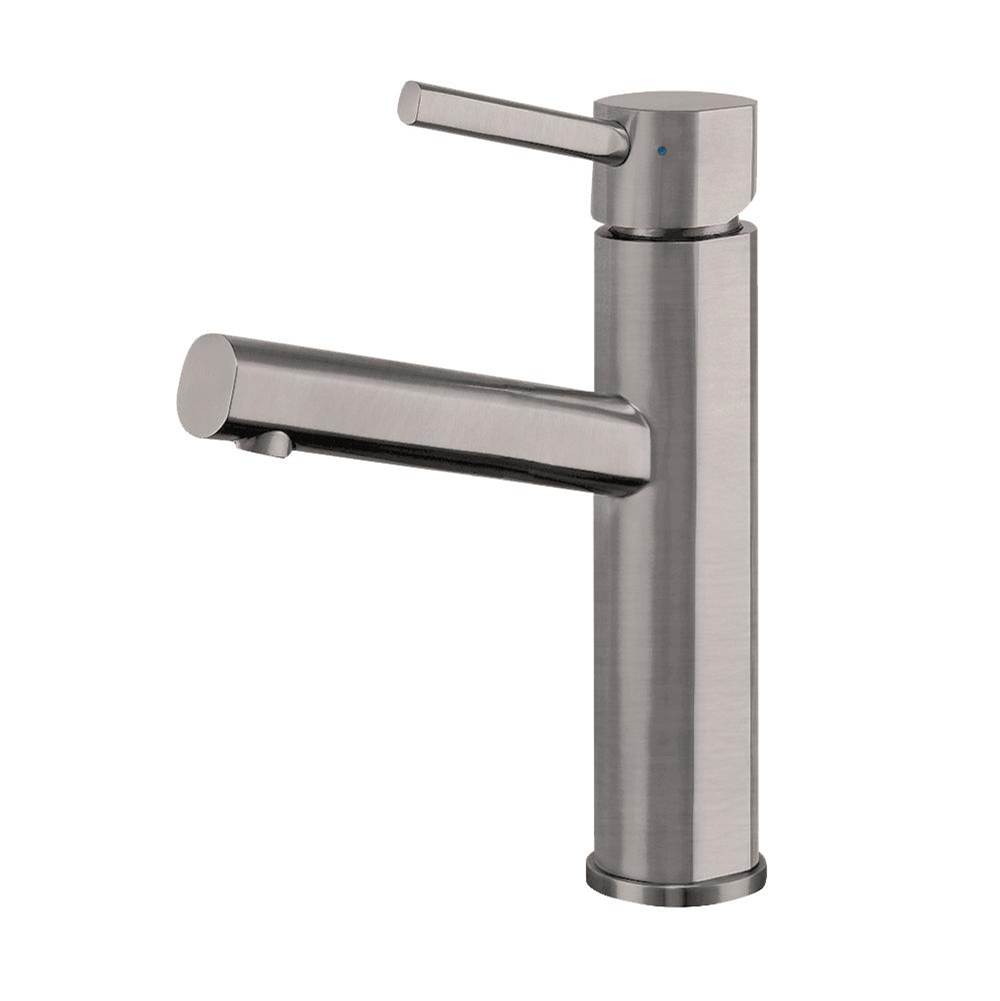 Whitehaus Collection Waterhaus Lead-Free Solid Stainless Steel Single lever Elevated Lavatory Faucet