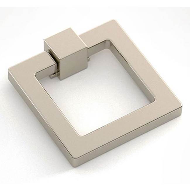 Water Street Brass Hudson 2'' Square Ring Pull - Weathered Brass