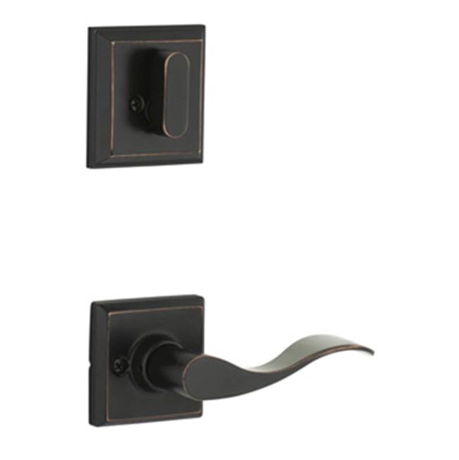 Yale Expressions Yale Ellington Single Cylinder Interior Trim Pack with Brunswick Lever Left Handed, Oil Rubbed Bronze