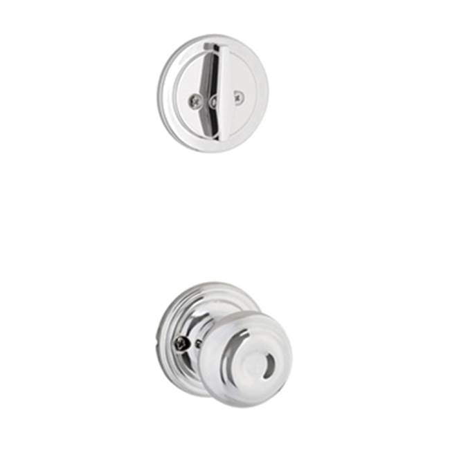 Yale Expressions Yale Maguire Single Cylinder Interior Trim Pack with Lewiston Knob, Polished Chrome