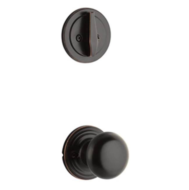 Yale Expressions Yale Maguire Single Cylinder Interior Trim Pack with Walker Knob, Oil Rubbed Bronze