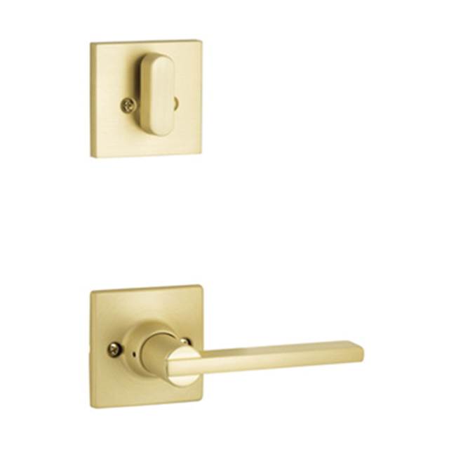 Yale Expressions Yale Marcel Single Cylinder Interior Trim Pack with Nils Lever, Satin Brass