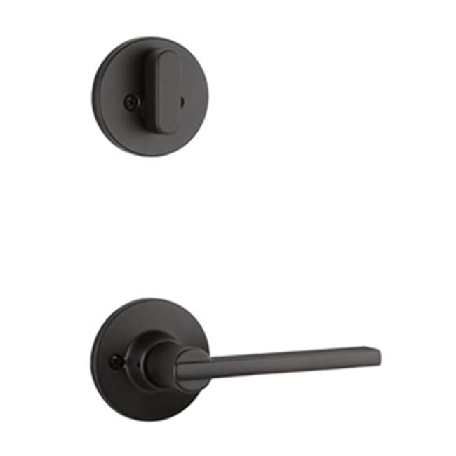Yale Expressions Yale Owen Single Cylinder Interior Trim Pack with Nils Lever, Flat Black