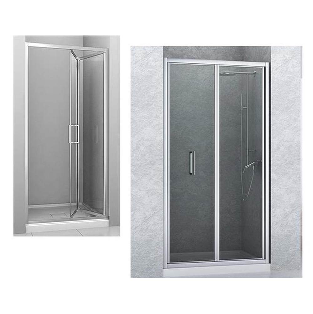 Zitta Nauha 32Chrome Clear Straight Shower Door