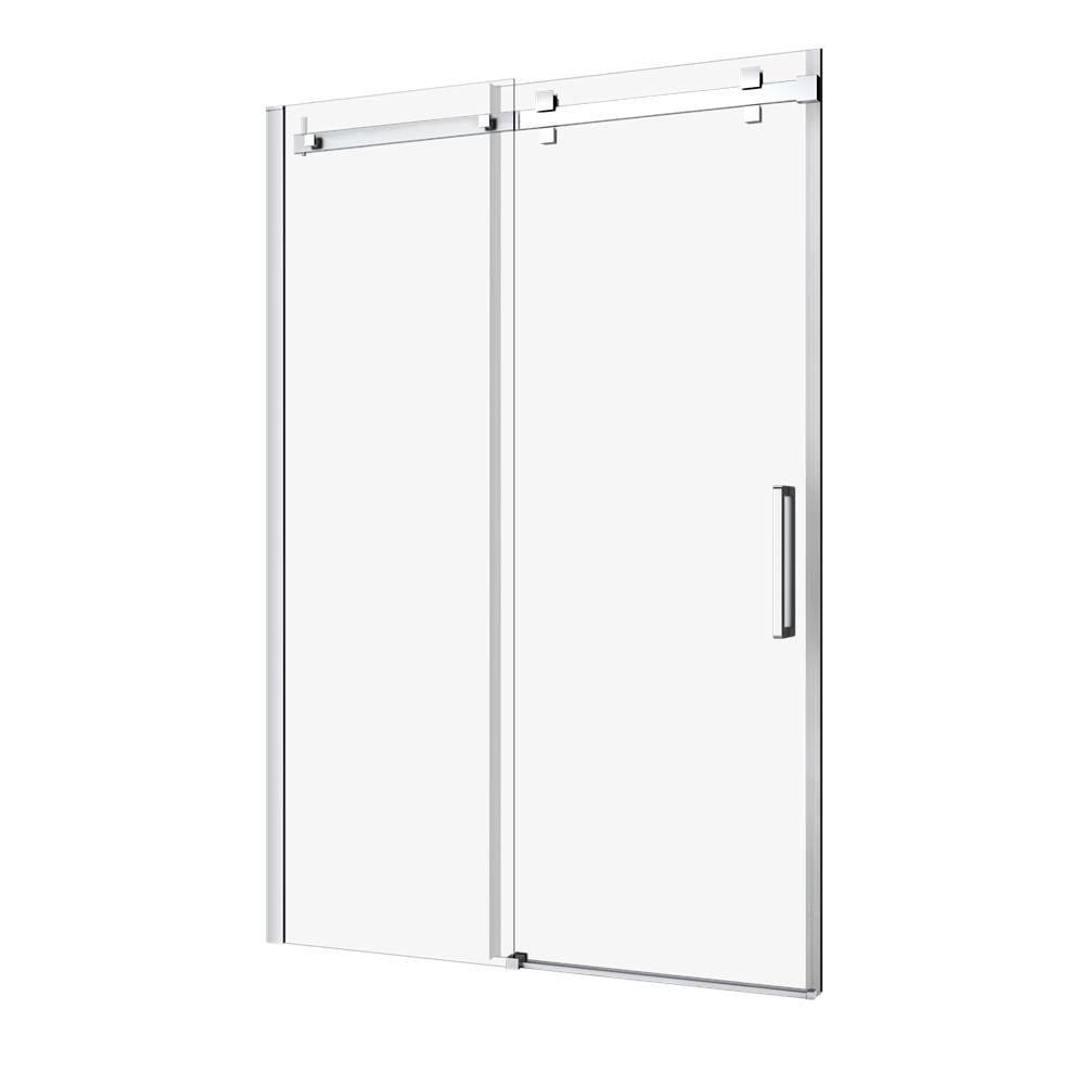 Zitta Piazza 54 Chrome Clear Straight Shower Door